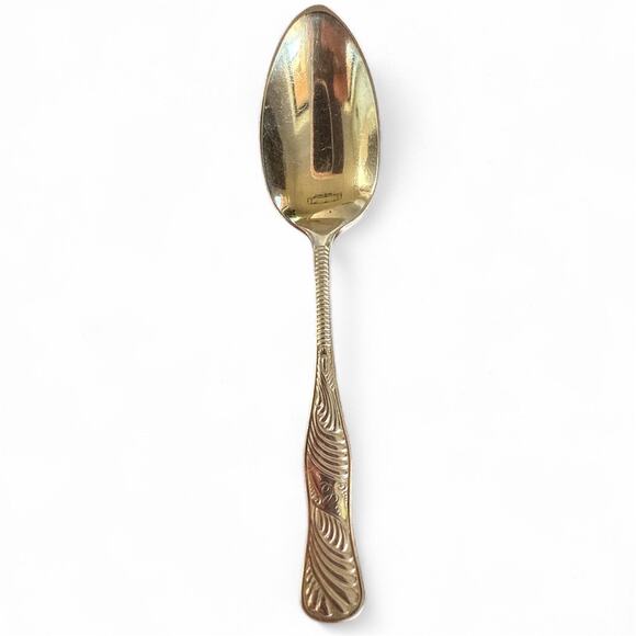 Set (5) James W. Tufts XIV Silver Plated Demitasse Teaspoons –  (c.1880–1895) - Picture 2 of 4